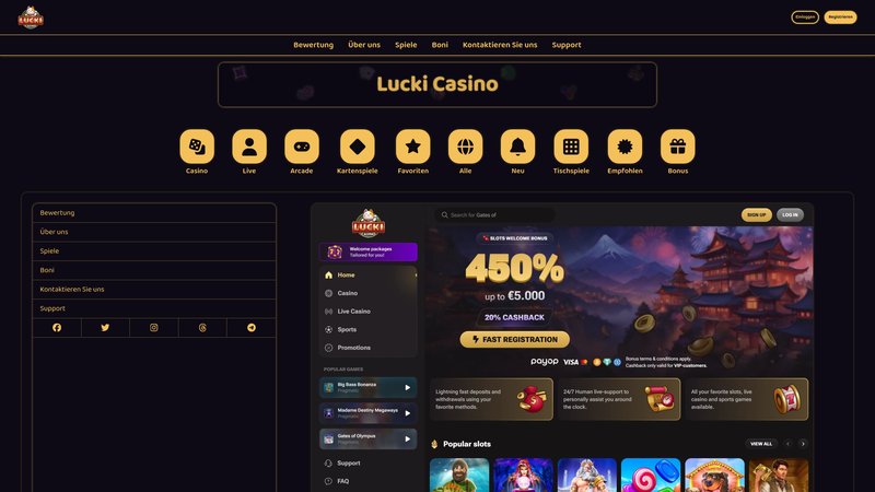 Lucki Casino UK: Your Ultimate Online Gaming Destination